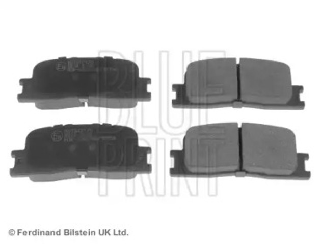 Okładziny (klocki) do hamulców tarczowych tylne ADT342129 BLUE PRINT