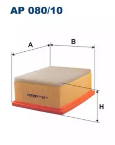 Filtr powietrza AP08010 FILTRON