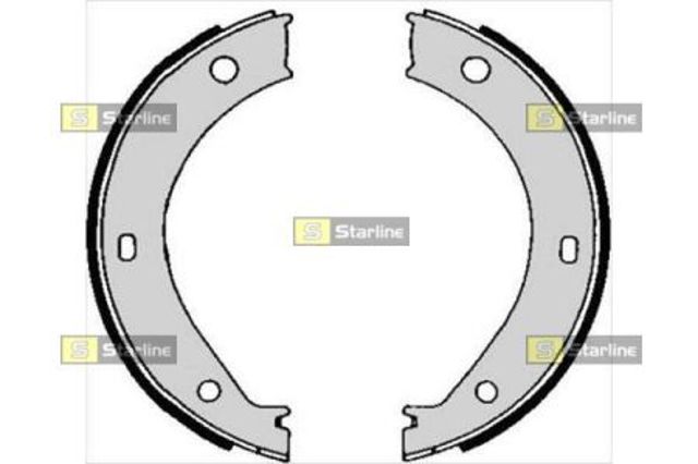 Klocki hamulca ręcznego BC04690 STARLINE