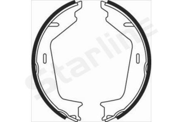 Klocki hamulca ręcznego BC08260 STARLINE