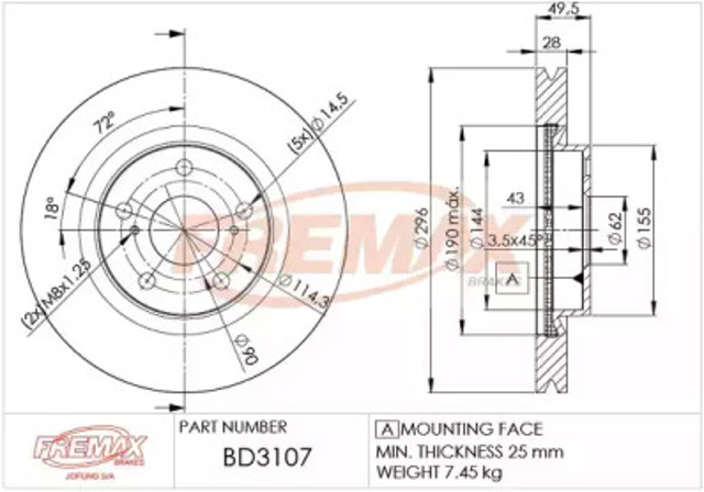 BD3107 Fremax
