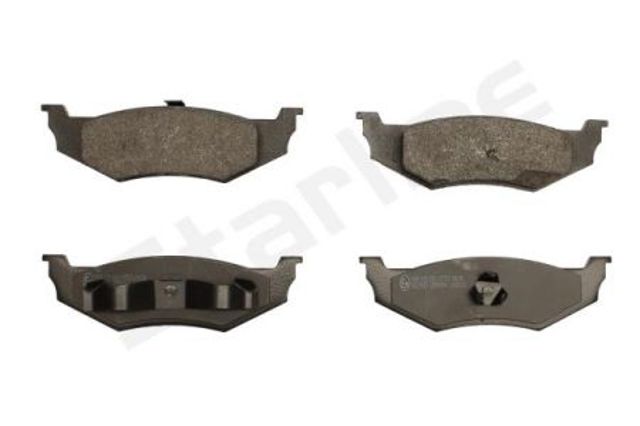 Okładziny (klocki) do hamulców tarczowych tylne BDS487 STARLINE