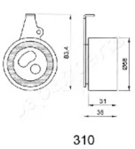 BE310 Japan Parts
