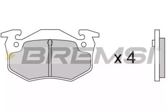 Klocki hamulcowe Citroen ZX