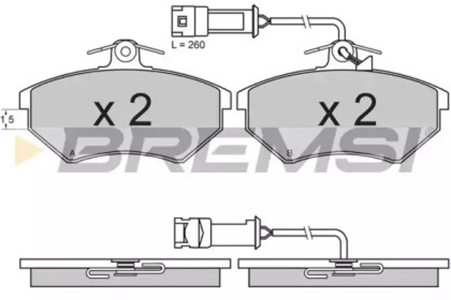 BP2644 Bremsi