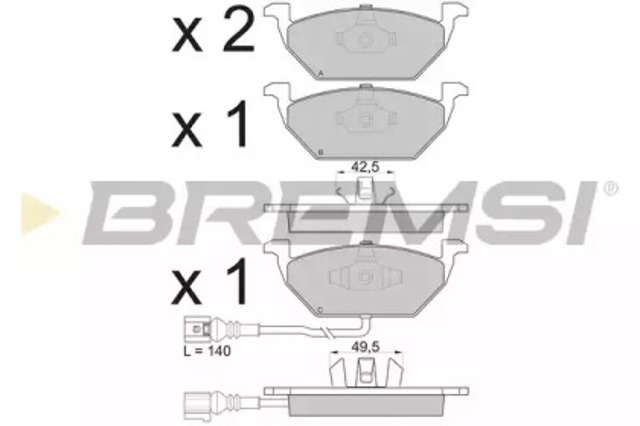 BP2848 Bremsi