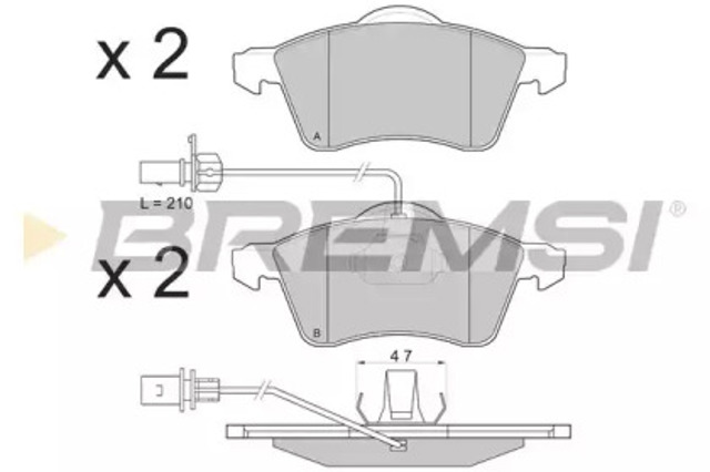BP2868 Bremsi