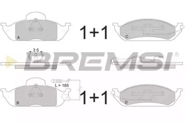 BP2897 Bremsi