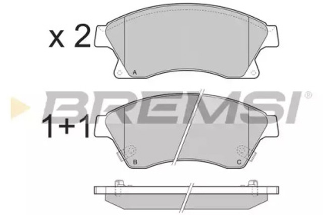 BP3404 Bremsi