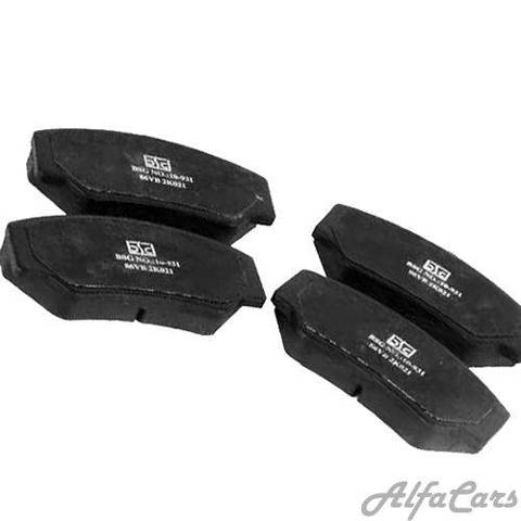 Klocki hamulcowe przednie tarczowe BSG30200013 BSG