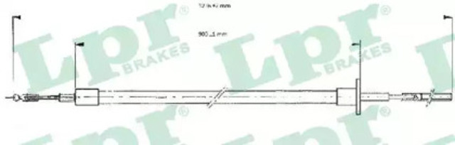 Linka sprzęgła C0052C LPR