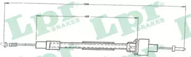 Linka sprzęgła C0091C LPR