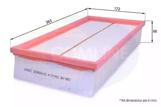 Filtr kabiny CDW12114 COMLINE