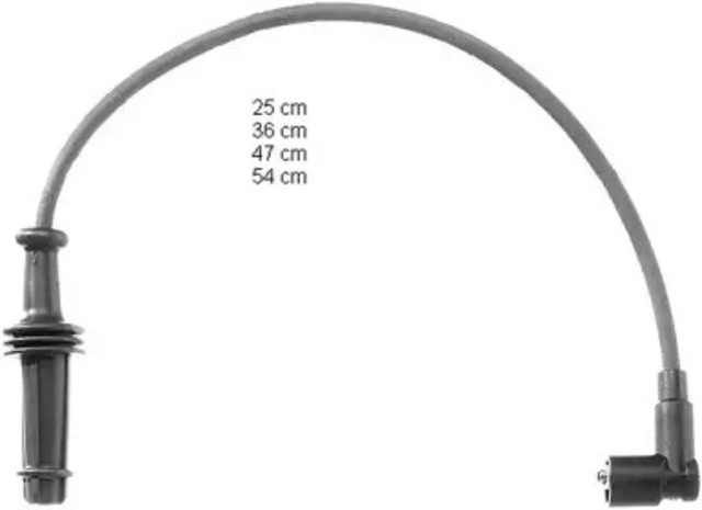 Zestaw przewodów wysokiego napięcia CLS262 CHAMPION