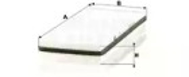 Filtr kabiny CU3840 MANN