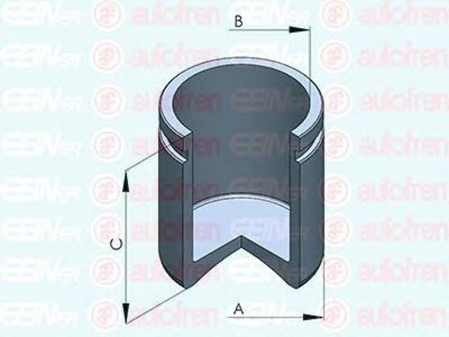 Tłoczek zacisku hamulcowego przedniego D025326 Autofren