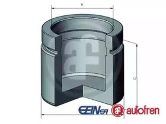 Tłoczek zacisku hamulca tylnego D025335 Autofren