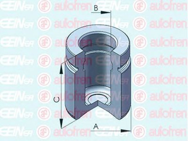 Tłoczek zacisku hamulca tylnego D025552 Autofren