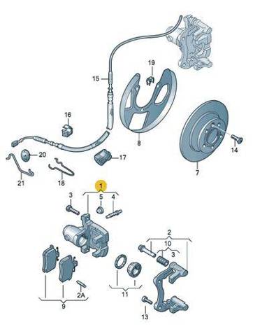 Zestaw naprawczy zacisku hamulcowego tylnego D41124C AUTOFREN