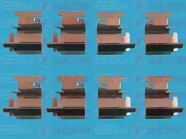 Zestaw sprężyn do mocowania tylnych klocków tarczowych D42404A AUTOFREN