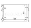 Chłodnica silnika D7W029TT THERMOTEC