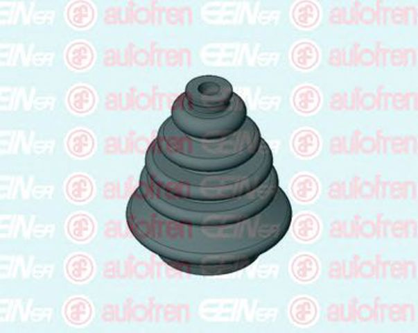Osłona przegubu homokinetycznego półosi przedniej wewnętrzna D8212 AUTOFREN
