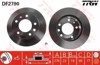 Tarcza hamulcowa przednia DF2790 TRW