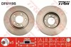 Tarcza hamulcowa przednia DF6119S TRW