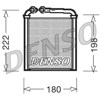 Chłodnica nagrzewnicy (ogrzewacza) DRR32005 DENSO