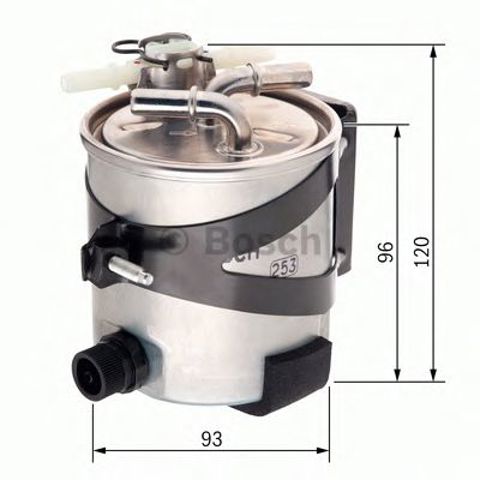 Filtr paliwa F026402016 BOSCH