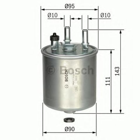 Filtr paliwa F026402081 BOSCH