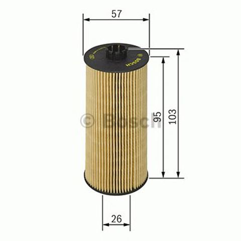 Filtr oleju F026407006 BOSCH