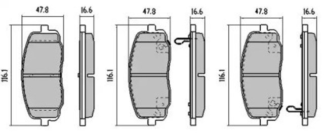 Klocki hamulcowe Hyundai I10