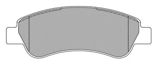 Okładziny (klocki) do hamulców tarczowych tylne FBP1479 FREMAX