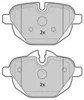 Okładziny (klocki) do hamulców tarczowych tylne FBP1854 FREMAX