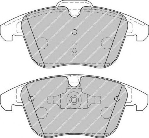 Klocki hamulcowe przednie tarczowe FDB1897 FERODO