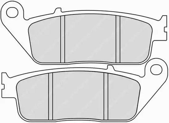 Okładziny (klocki) do hamulców tarczowych tylne FDB2225EF FERODO