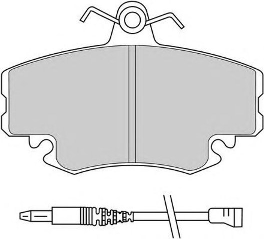 Klocki hamulcowe Renault 21