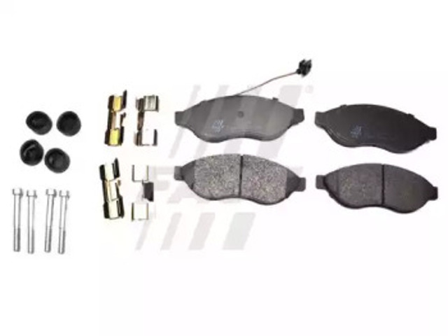 Klocki hamulcowe przednie tarczowe FT29130HD FAST