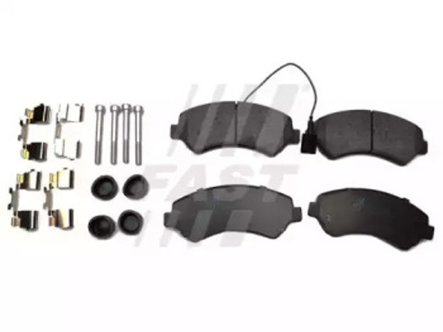 Klocki hamulcowe przednie tarczowe FT29132HD FAST