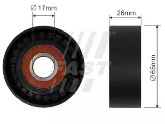 Rolka napinacza paska napędowego FT44539 FAST