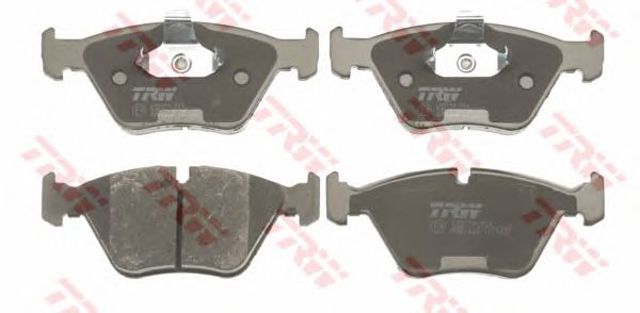 Klocki hamulcowe przednie tarczowe GDB1404 TRW