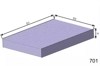 Filtr kabiny HB256C MISFAT