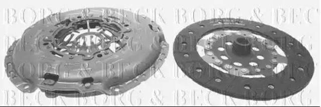 Zestaw sprzęgła (3 części) HK2572 BORG&BECK