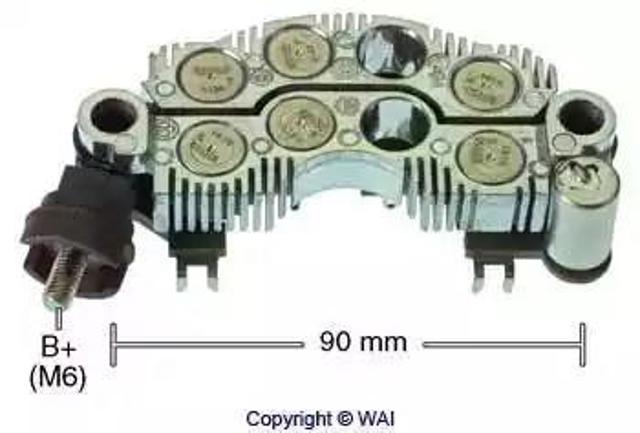 Mostek prostowniczy alternatora = Moster diodowy alternatora Fiat Scudo 220P