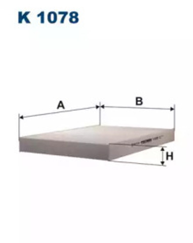 Filtr kabiny K1078 FILTRON