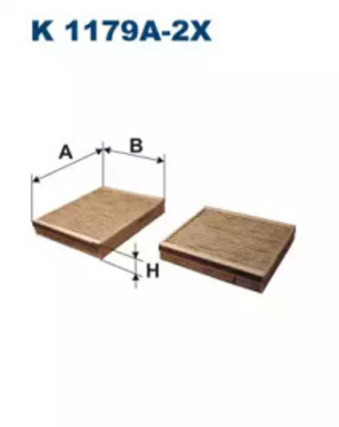 Filtr kabiny K1179A2X FILTRON