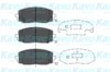 Klocki hamulcowe przednie tarczowe KBP4006 KAVO PARTS