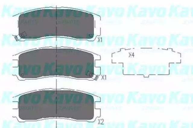 Klocki hamulcowe Mitsubishi Sigma