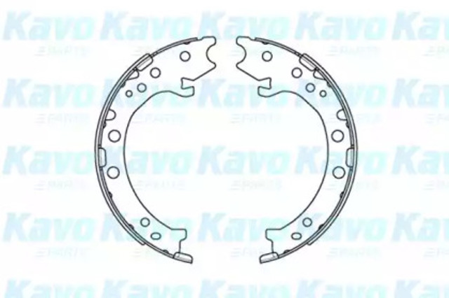 Klocki hamulca ręcznego KBS2903 KAVO PARTS